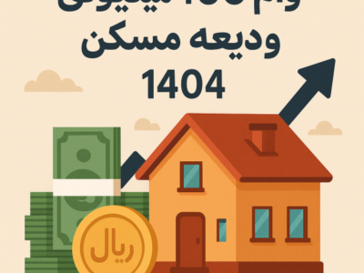 بانک مرکزی: وام قرضالحسنه مسکن تا ۴۰۰ میلیون تومان برای خانوادههای فاقد مسکن