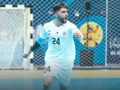 هندبال قهرمانی نوجوانان آسیا، برتری ایران مقابل عربستان