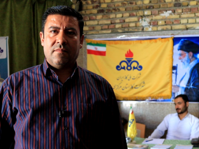 برپایی میز خدمت شرکت گاز استان مرکزی در منطقه سنجان اراک